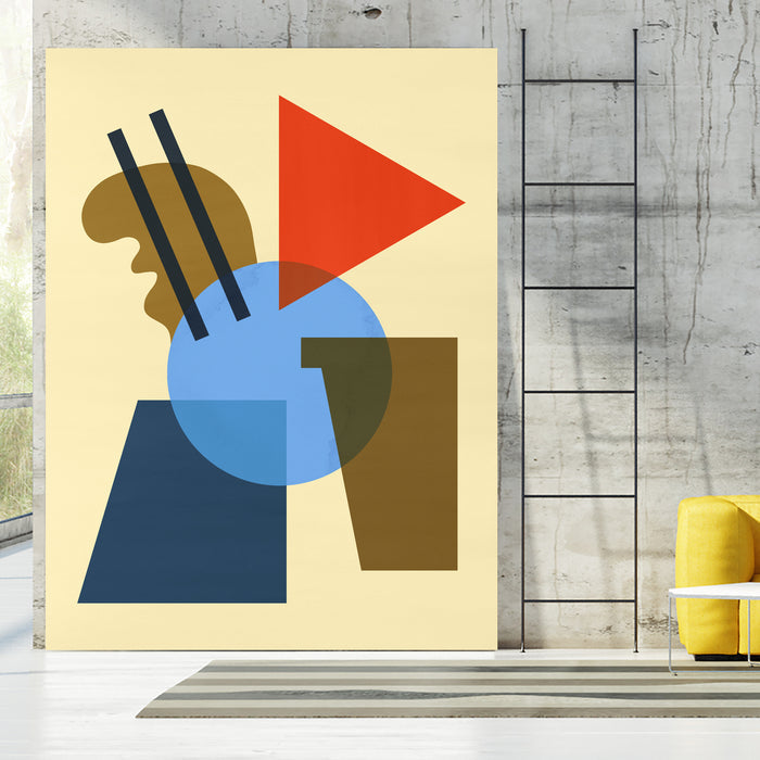 Abstractions A by Vitor Costa on GIANT ART - blue digital painting