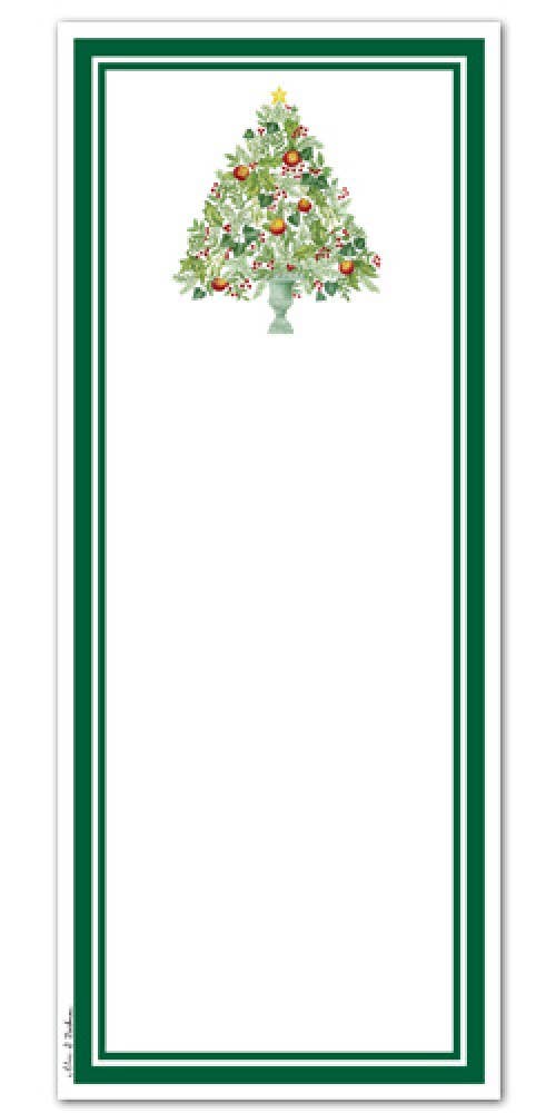 Alice's Cottage - Magnetic Note Pad 14-357 Holiday Tree