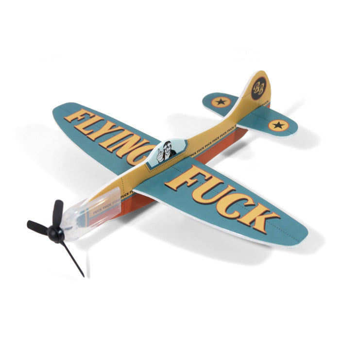 Bad Betty Greeting Co. - Novelty Toy Foam Glider Flying Fuck - Funny Gag Gift
