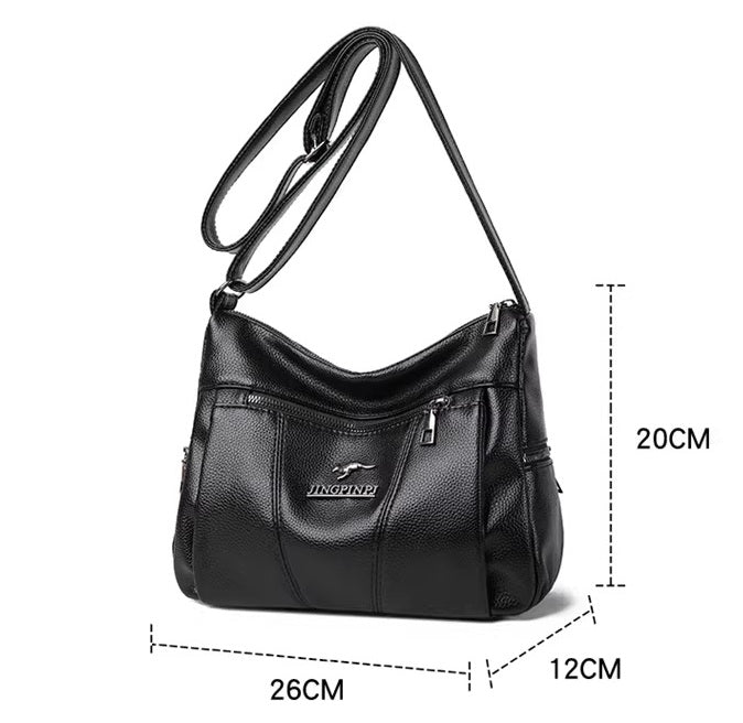 CL1620 - Retro Multi-Layer Messenger Bag