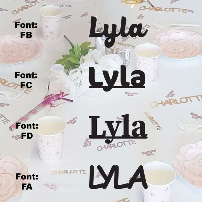 Custom-Fetti Girl - LYLA Black