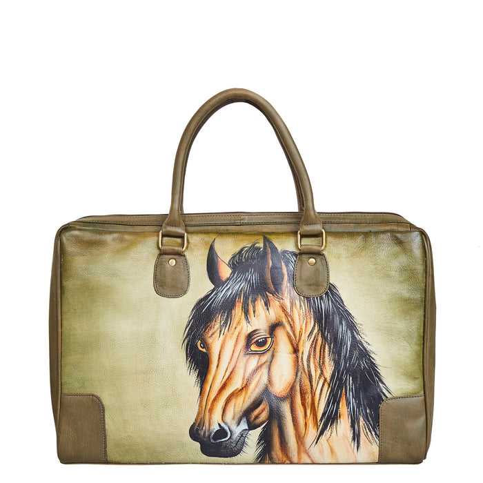 Lady With Hat top handle business bag for office wear