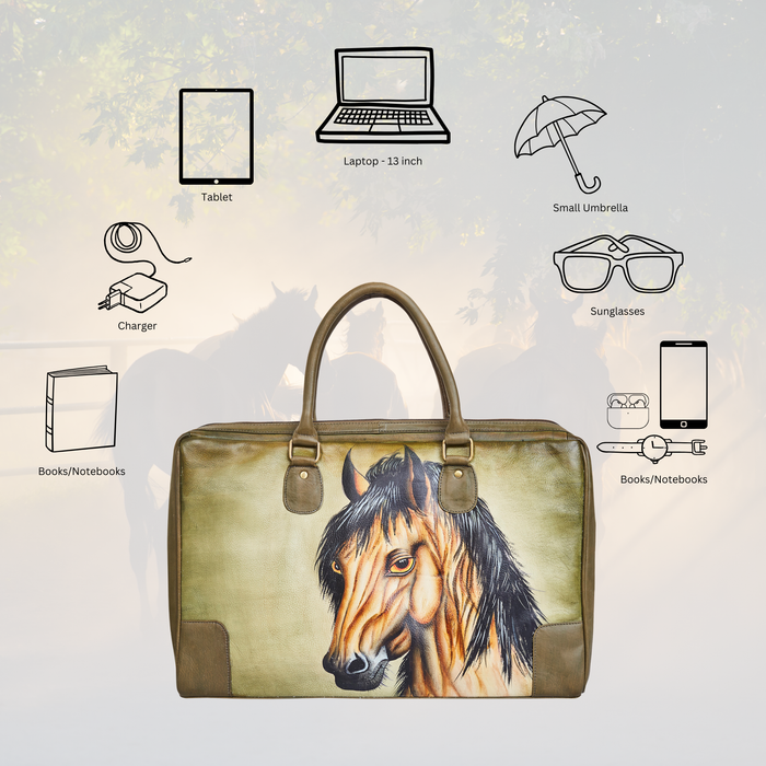 Lady With Hat top handle business bag for office wear-feature image