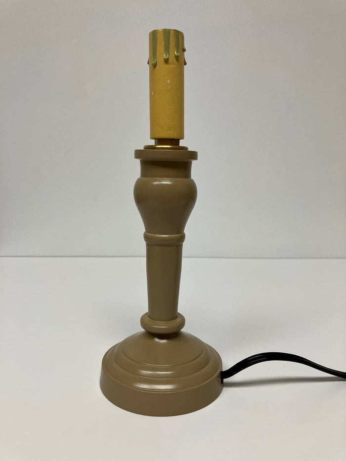 Home Collections by Raghu - Wellington Spindle Metal Accent Lamp: Buttermilk