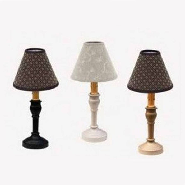 Home Collections by Raghu - Wellington Spindle Metal Accent Lamp: Buttermilk
