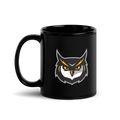 Kennesaw State Owls Mascot Black Glossy Mug - 11 oz.