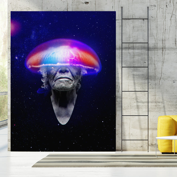 Lì by Dorian Legret on GIANT ART - fuchsia photo manipulation