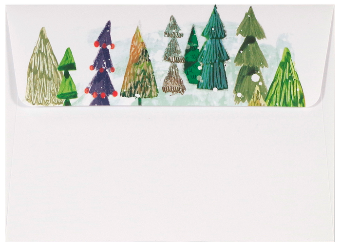 Peter Pauper Press - Festival of Trees Small Boxed Holiday Cards