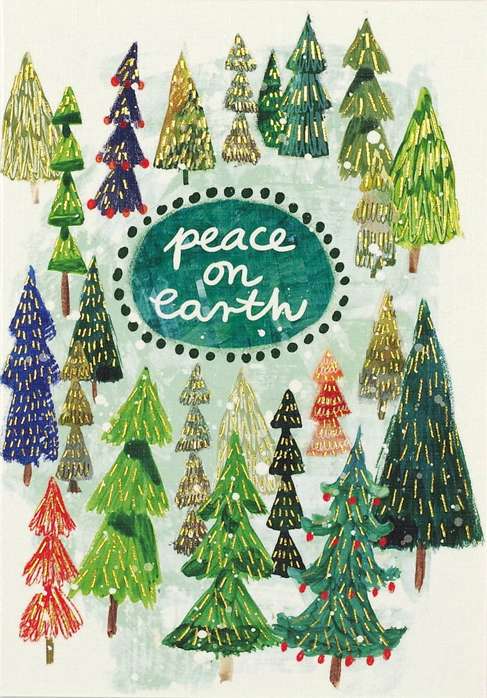 Peter Pauper Press - Festival of Trees Small Boxed Holiday Cards
