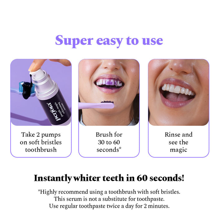 Purple Serum - Instant Teeth Whitening Solution