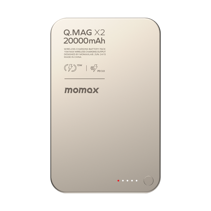 Q.Mag X2 Magnetic Wireless Power Bank 20000mAh - Gen 2