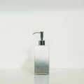Silver Ombre Box Soap Pump - Silver