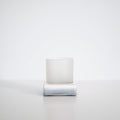 Silver Ombre Glass Tumbler