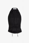 HEVRON Sloan Vest Black Linen Vest, product front view