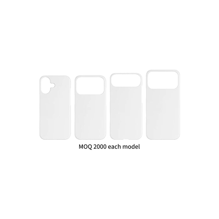 Sublimation 3D Phone Covers for iPhone 17 Series