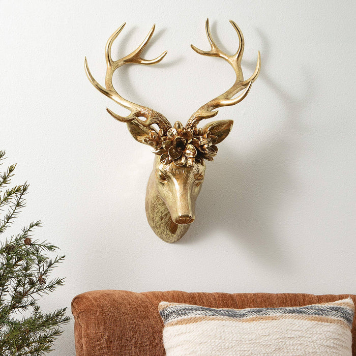 Sullivans Home Decor - DEER HEAD WALL MOUNT