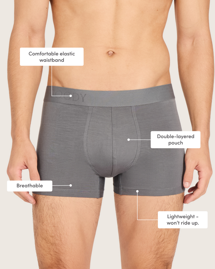 The Everyday Socks & Jocks Pack - Ash/White