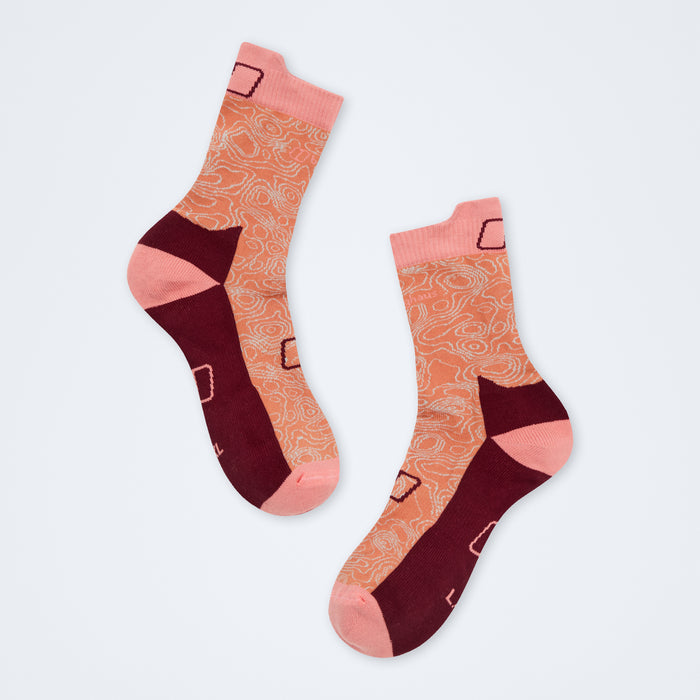 Unisex Trail Sock - Orange