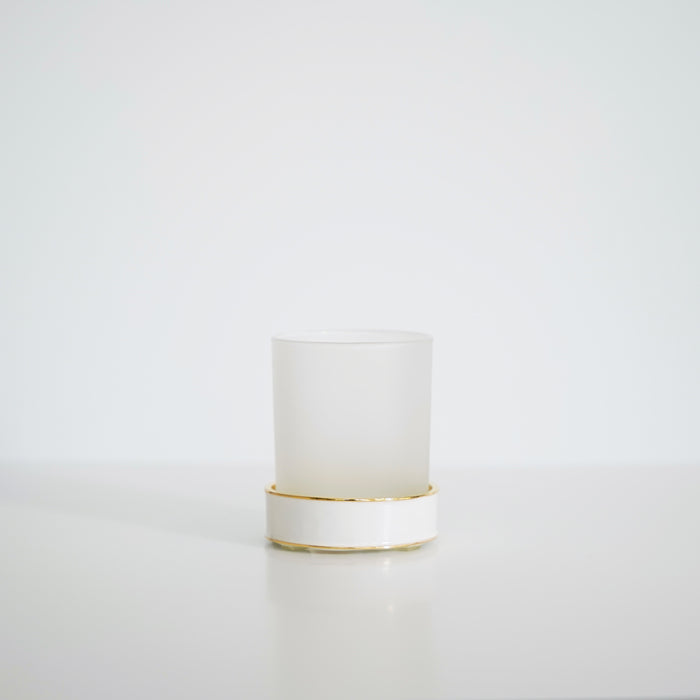 White Gold Essentials Round Tumbler