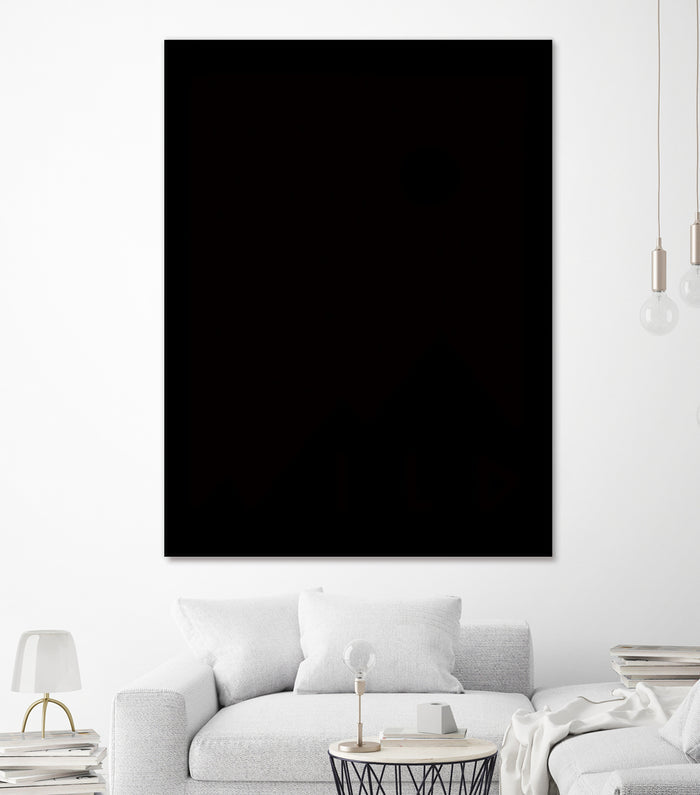 Wild Card by Sabrina Pearcy on GIANT ART - black typography